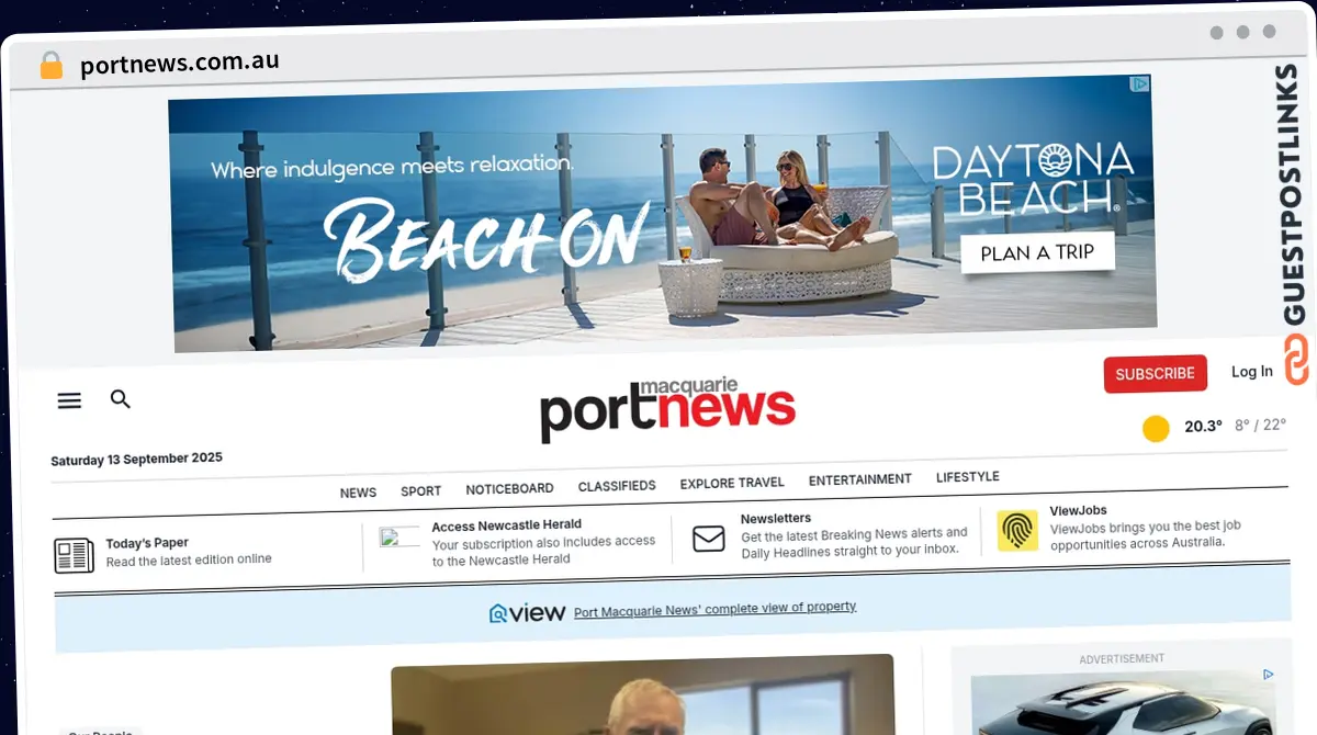 Publish Guest Post on portnews.com.au