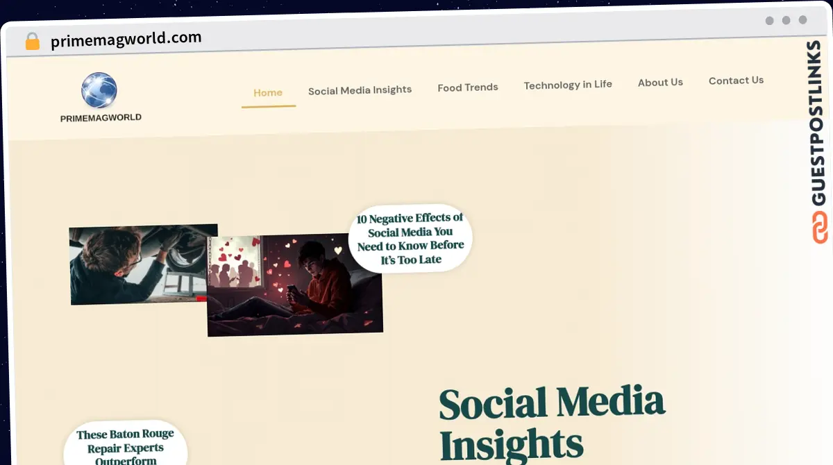 Publish Guest Post on primemagworld.com