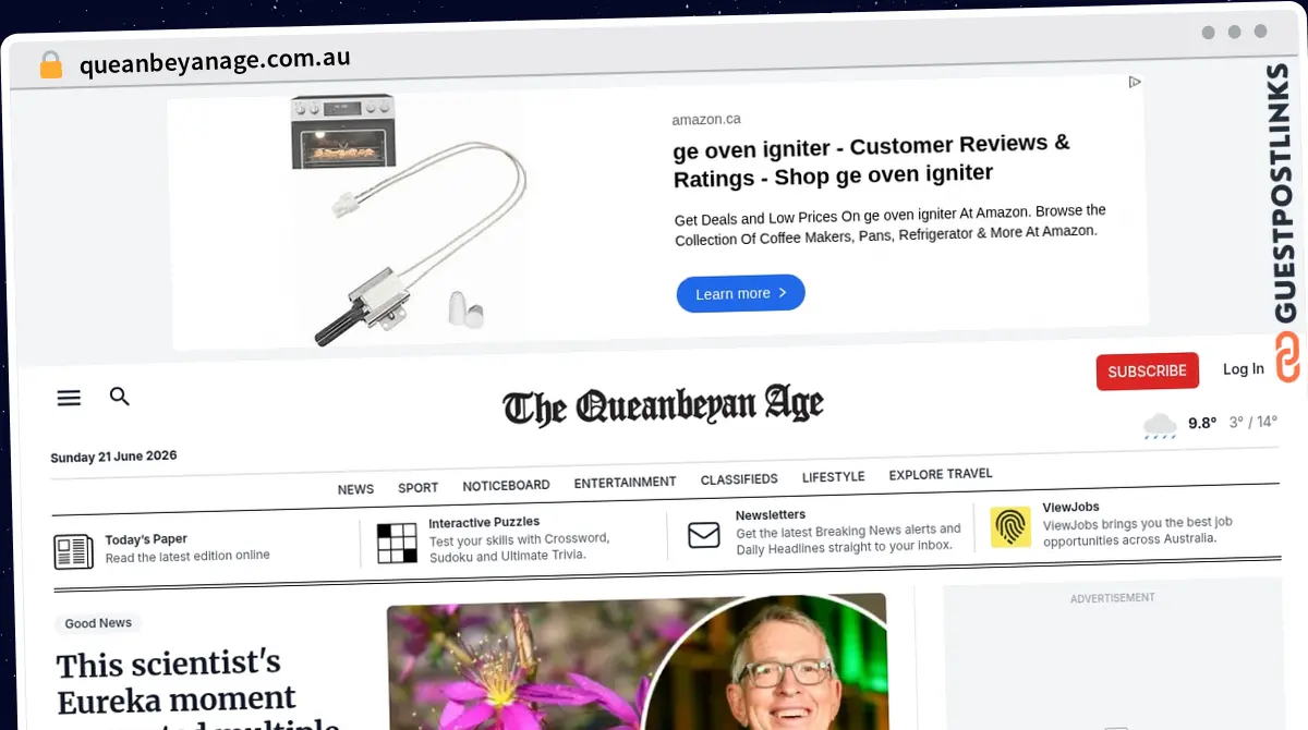 Publish Guest Post on queanbeyanage.com.au