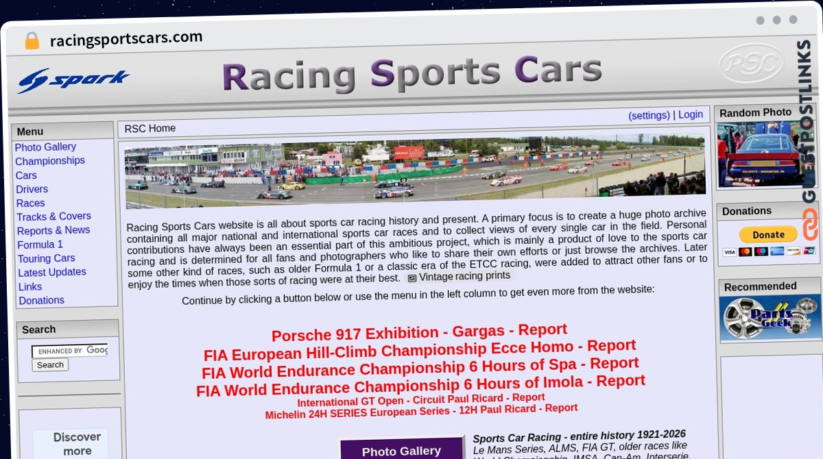 Publish Guest Post on racingsportscars.com