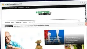 Publish Guest Post on resettingbusiness.com