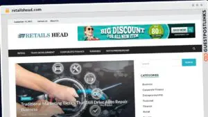 Publish Guest Post on retailshead.com