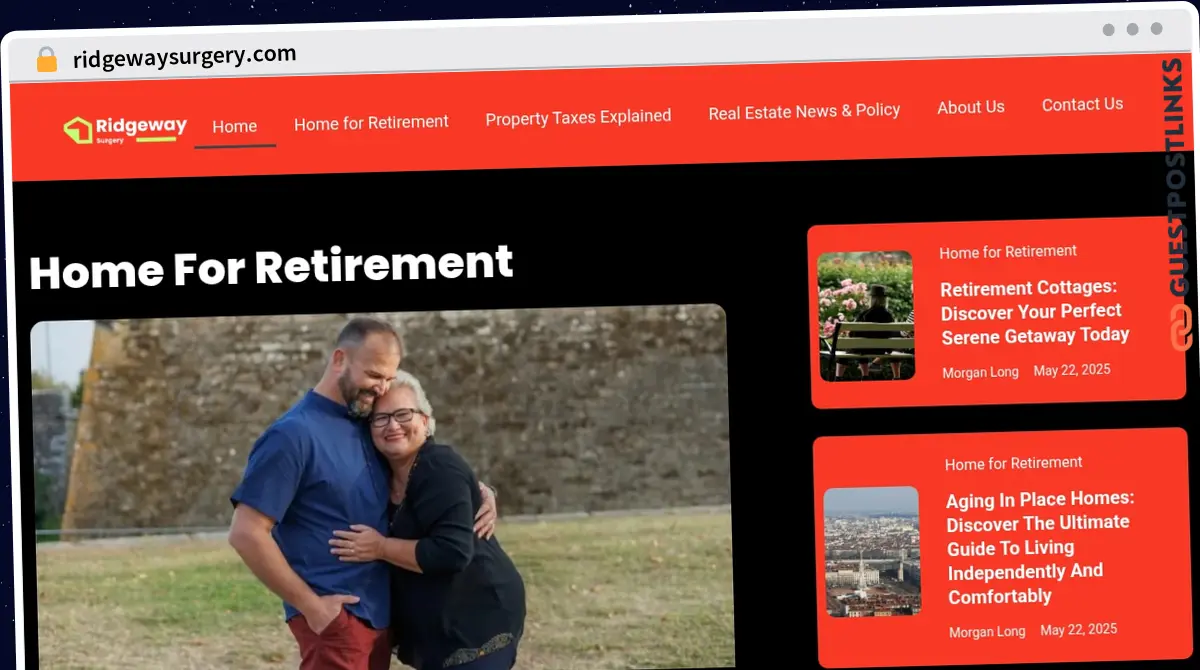 Publish Guest Post on ridgewaysurgery.com