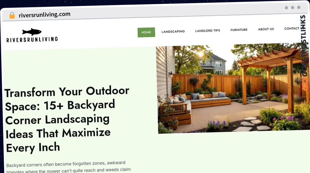 Publish Guest Post on riversrunliving.com