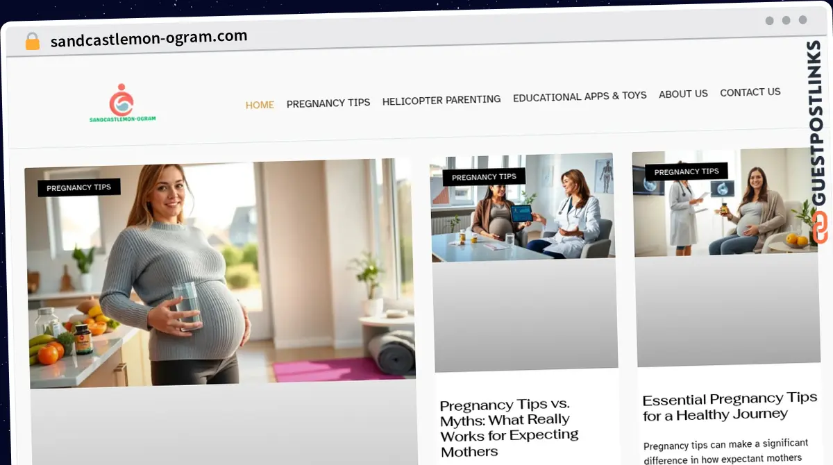 Publish Guest Post on sandcastlemon-ogram.com