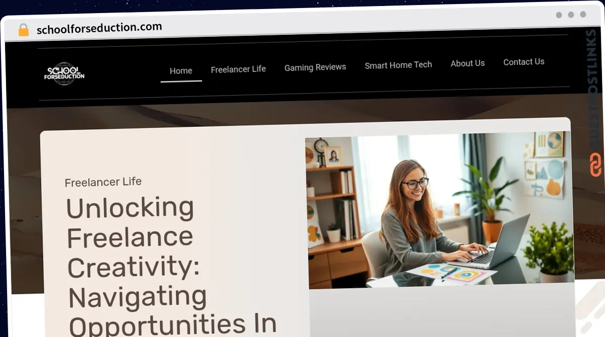 Publish Guest Post on schoolforseduction.com