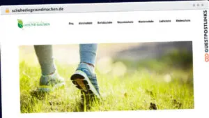 Publish Guest Post on schuhediegesundmachen.de