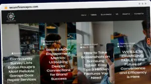 Publish Guest Post on securefinancepro.com