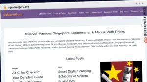 Publish Guest Post on sgmenuguru.org