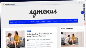 Publish Guest Post on sgmenus.net