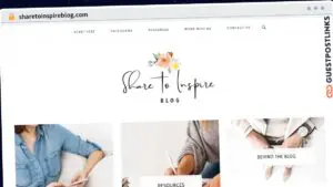 Publish Guest Post on sharetoinspireblog.com