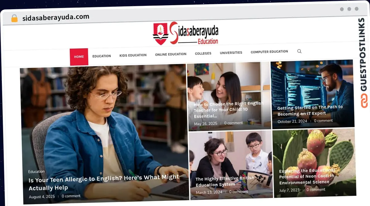 Publish Guest Post on sidasaberayuda.com