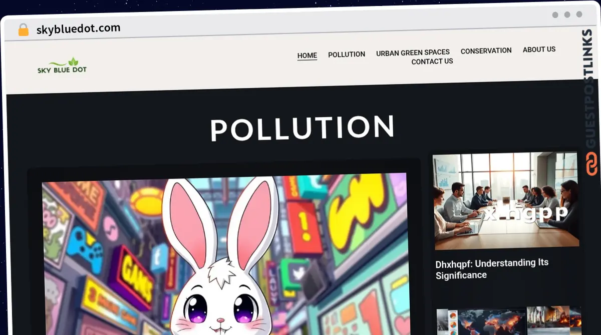 Publish Guest Post on skybluedot.com
