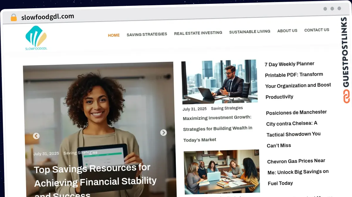 Publish Guest Post on slowfoodgdl.com