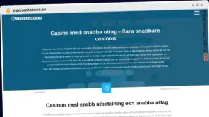Publish Guest Post on snabbastcasino.se