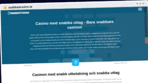 Publish Guest Post on snabbastcasino.se