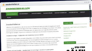 Publish Guest Post on snookerhallen.se