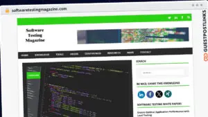 Publish Guest Post on softwaretestingmagazine.com