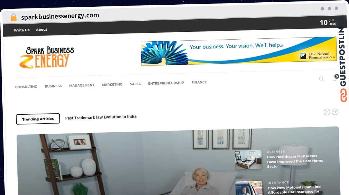 Publish Guest Post on sparkbusinessenergy.com