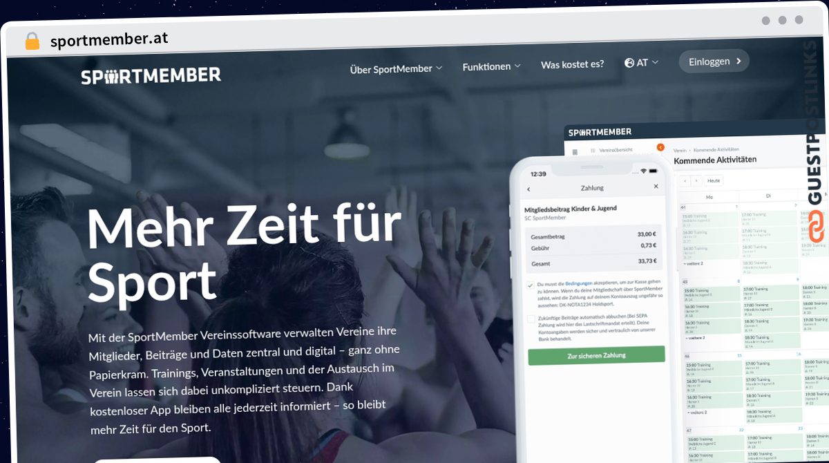 Publish Guest Post on sportmember.at