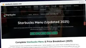 Publish Guest Post on starbucks-menus.com