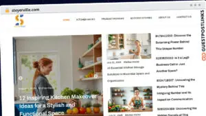 Publish Guest Post on steyerville.com