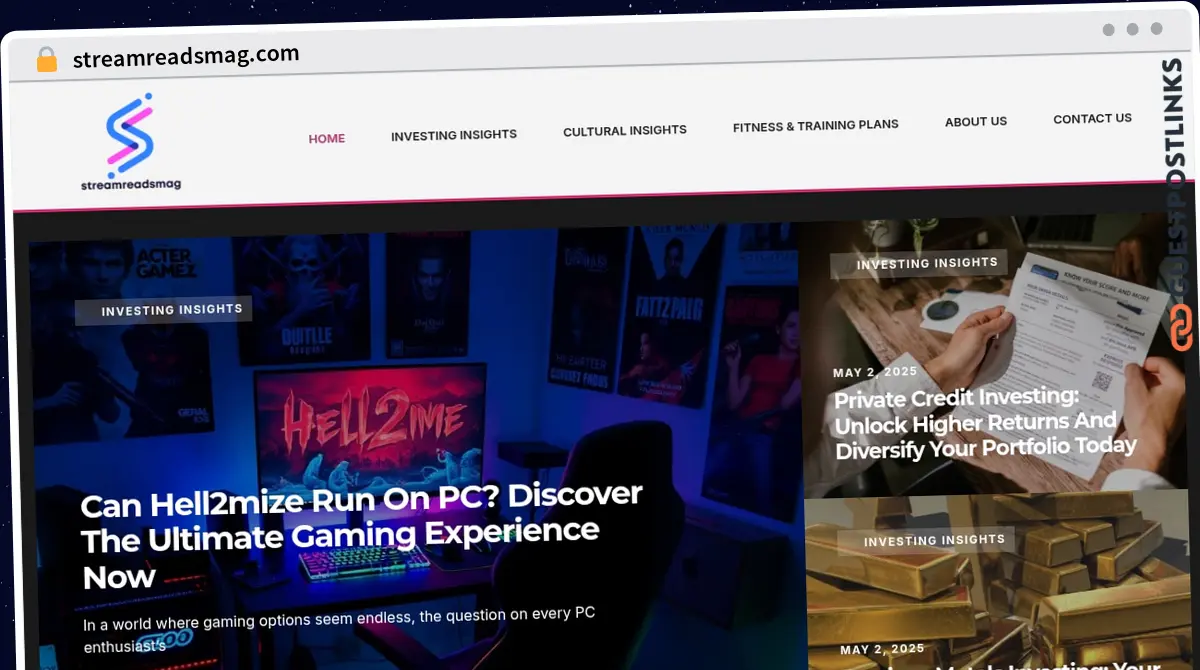 Publish Guest Post on streamreadsmag.com