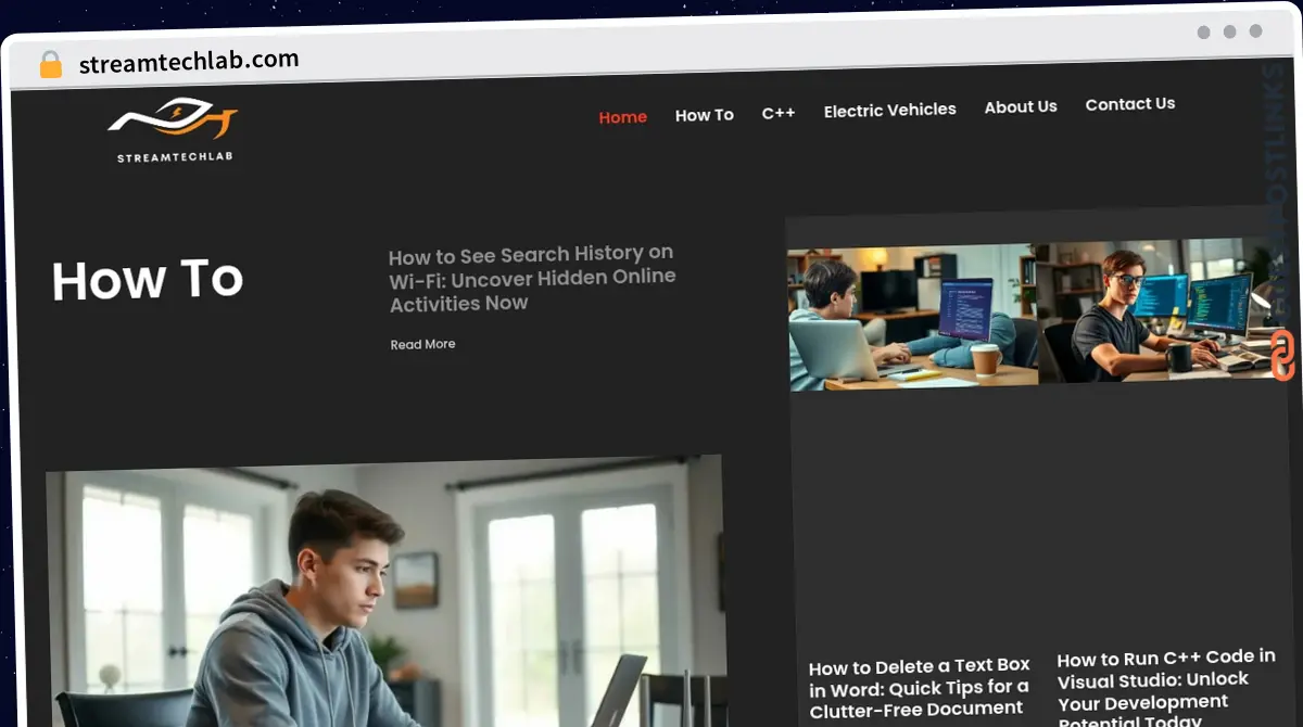 Publish Guest Post on streamtechlab.com