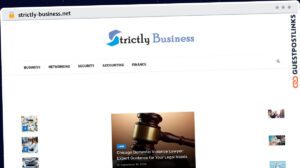 Publish Guest Post on strictly-business.net