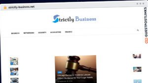 Publish Guest Post on strictly-business.net