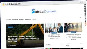 Publish Guest Post on strictly-business.net