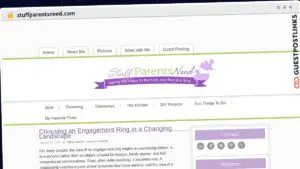 Publish Guest Post on stuffparentsneed.com
