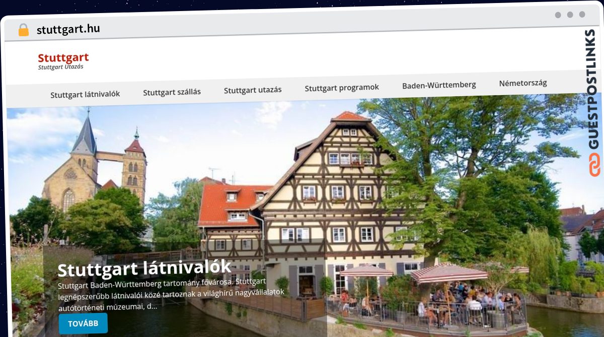 Publish Guest Post on stuttgart.hu