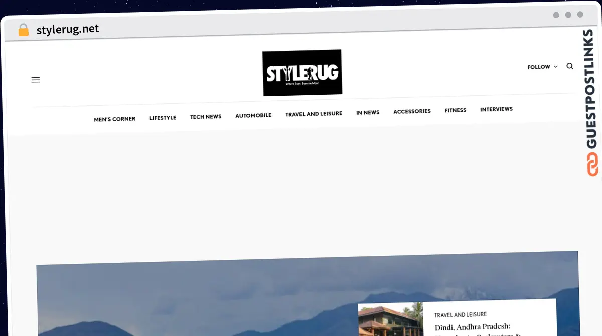 Publish Guest Post on stylerug.net