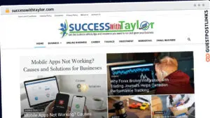 Publish Guest Post on successwithtaylor.com