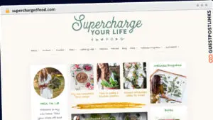 Publish Guest Post on superchargedfood.com