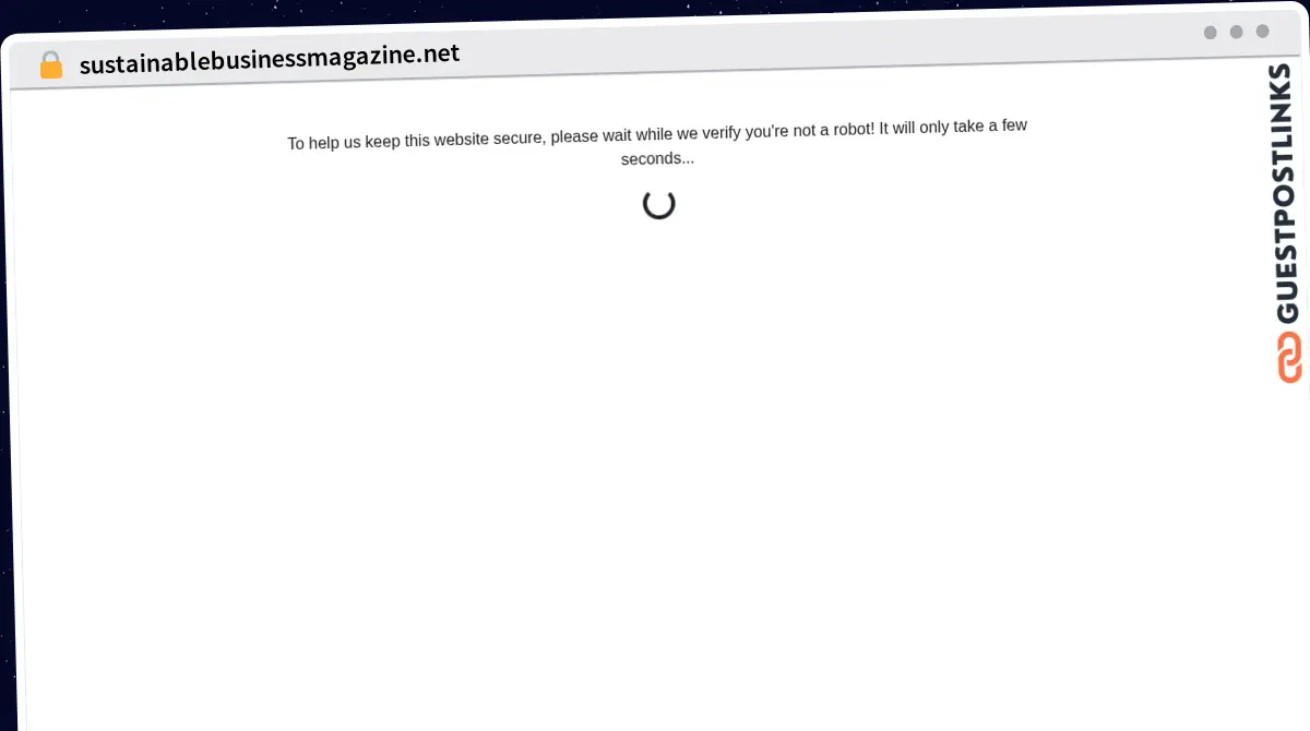 Publish Guest Post on sustainablebusinessmagazine.net