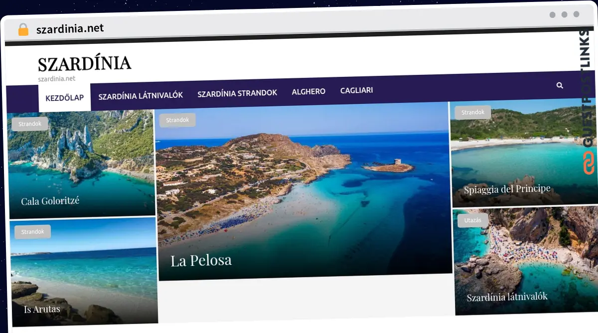 Publish Guest Post on szardinia.net