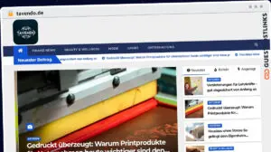 Publish Guest Post on tavendo.de