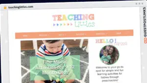 Publish Guest Post on teachinglittles.com