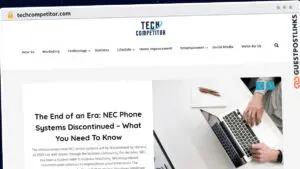 Publish Guest Post on techcompetitor.com