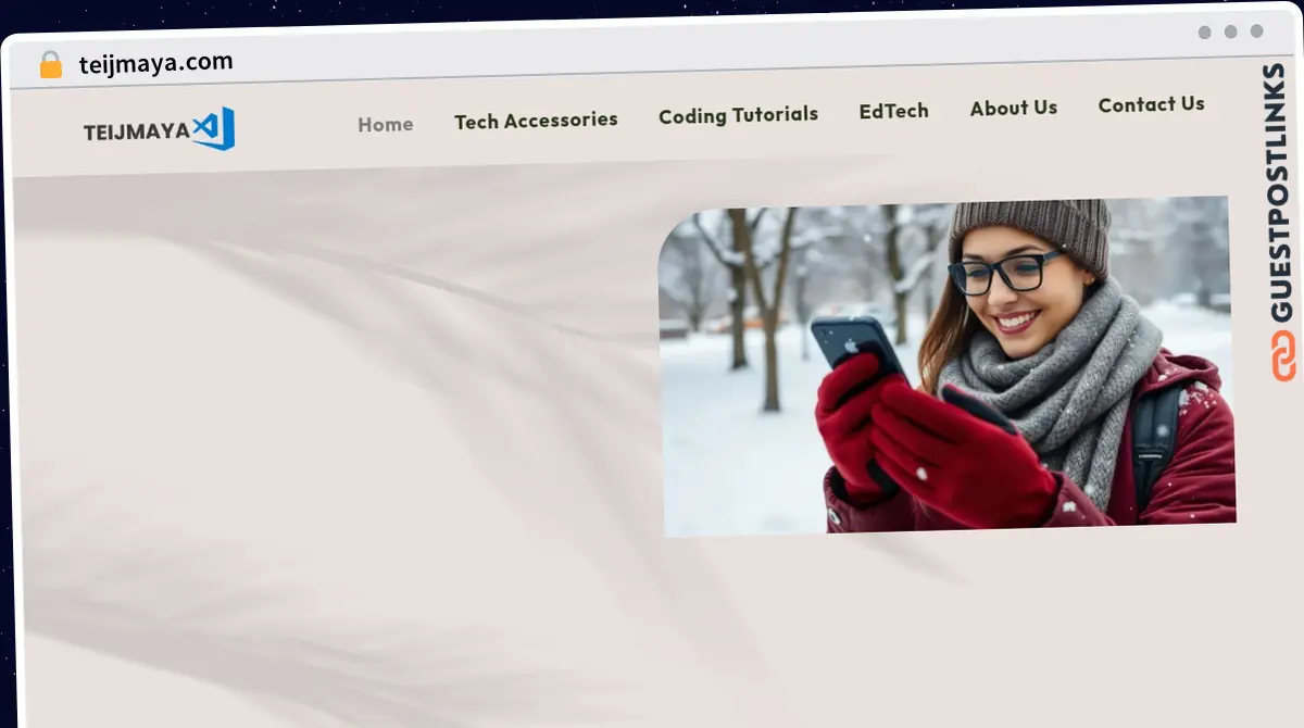 Publish Guest Post on teijmaya.com