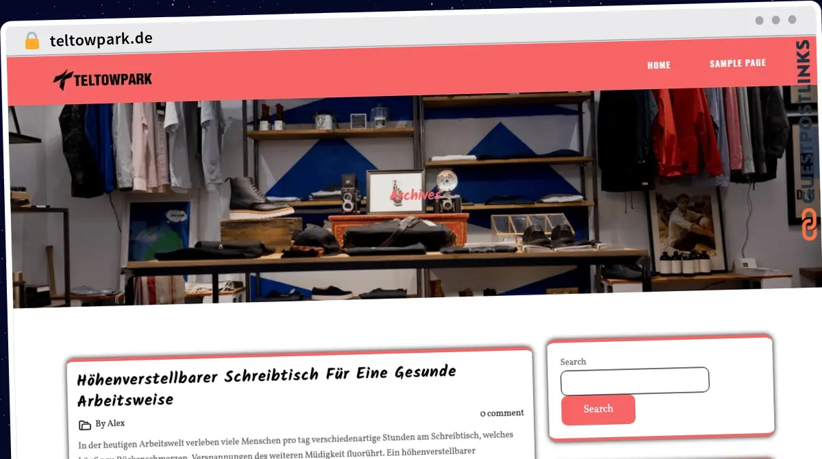 Publish Guest Post on teltowpark.de