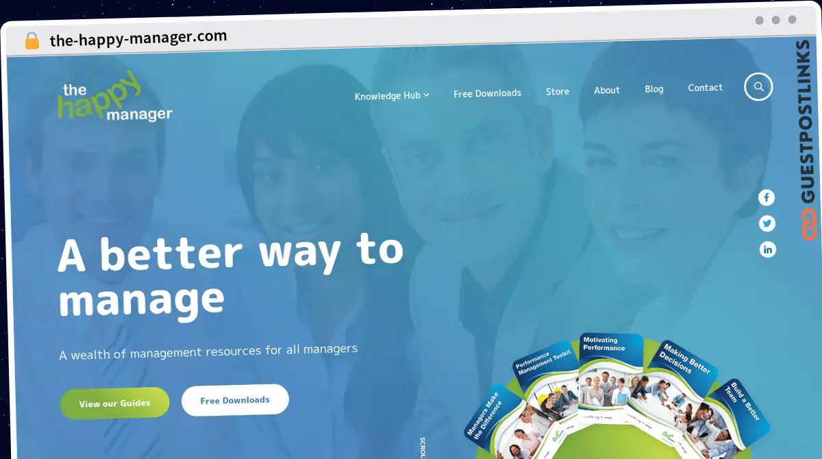 Publish Guest Post on the-happy-manager.com