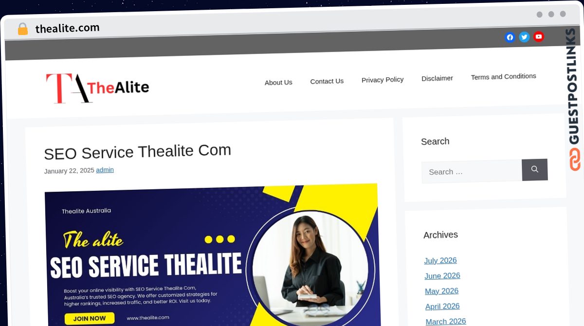 Publish Guest Post on thealite.com