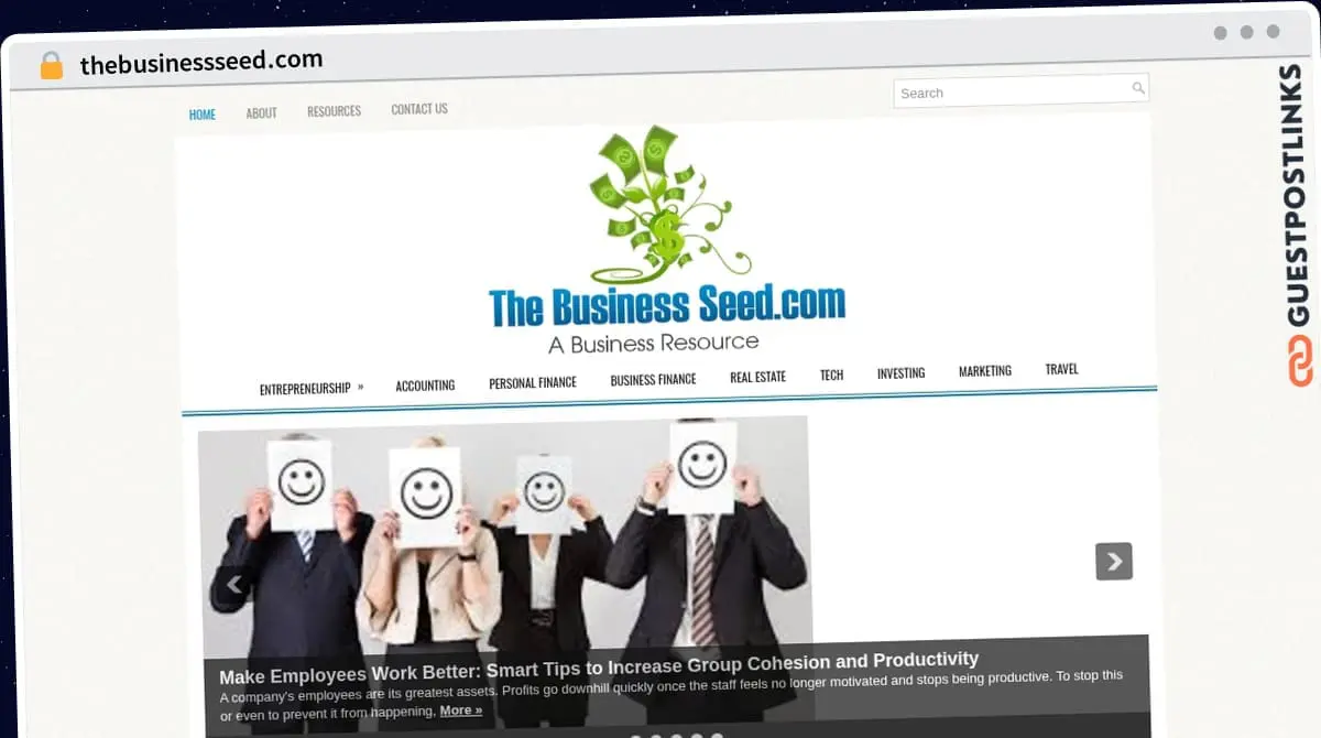 Publish Guest Post on thebusinessseed.com