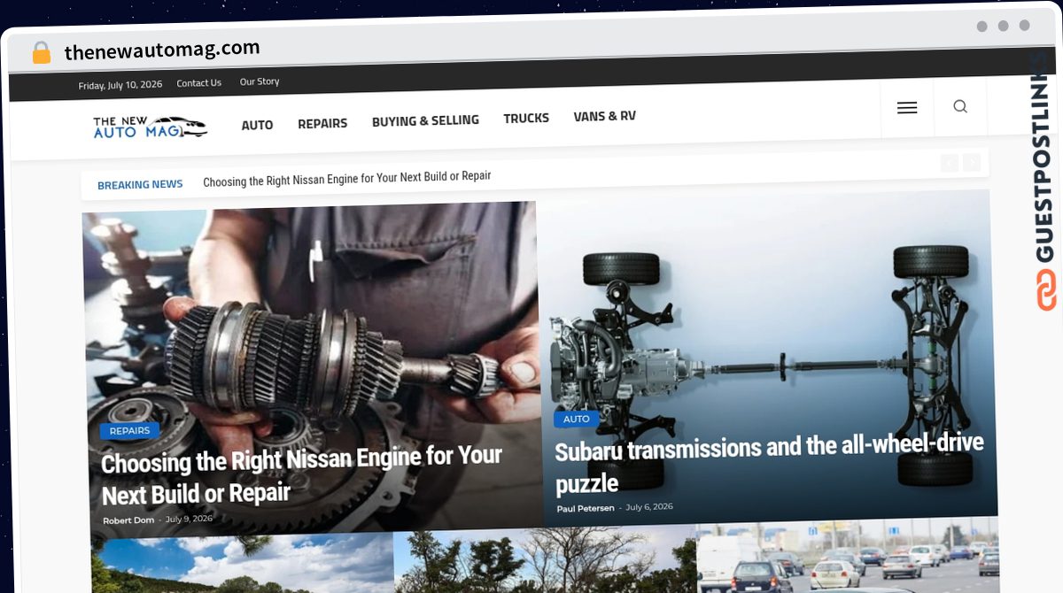 Publish Guest Post on thenewautomag.com