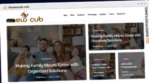 Publish Guest Post on thenewcub.com