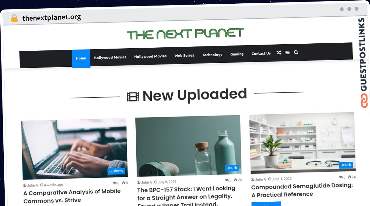 Publish Guest Post on thenextplanet.org