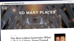 Publish Guest Post on thenotsoinnocentsabroad.com